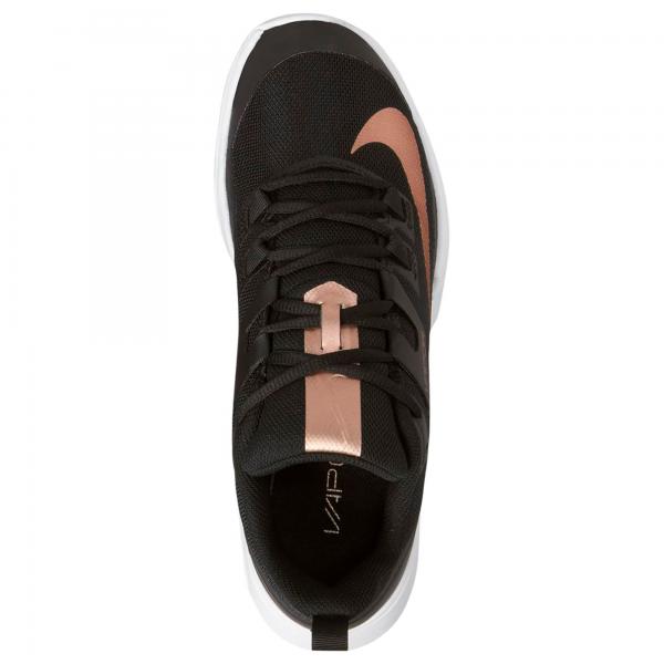 Nike Court Vapor Lite Siyah-Bronz Kadın Tenis Ayakkabısı