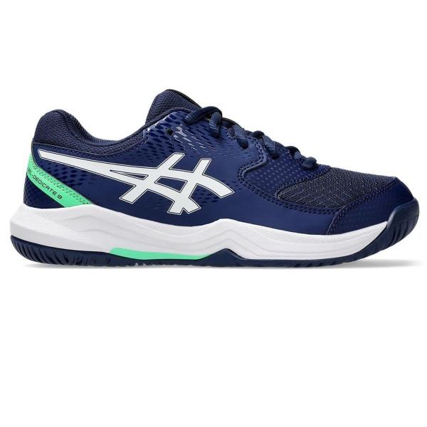 Asics Gel-Dedicate 8 GS Unisex Çocuk Tenis Ayakkabısı - Mavi