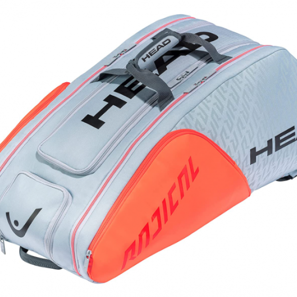 Head Radical 12R Supercombi Gri-Turuncu Probag Tenis Çantası